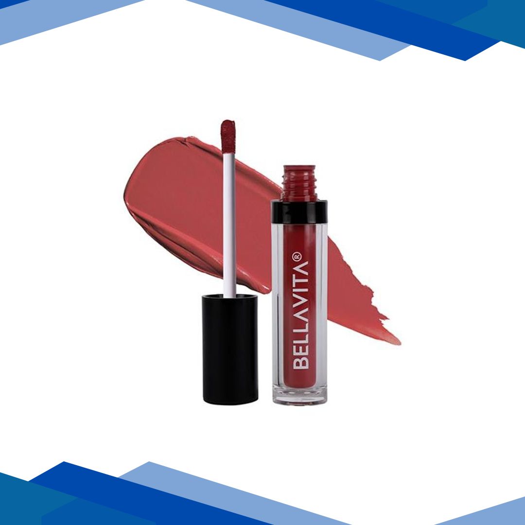 Bellavita Kiss-Proof Liquid Lipstick Naughty Nude 4.5 ml