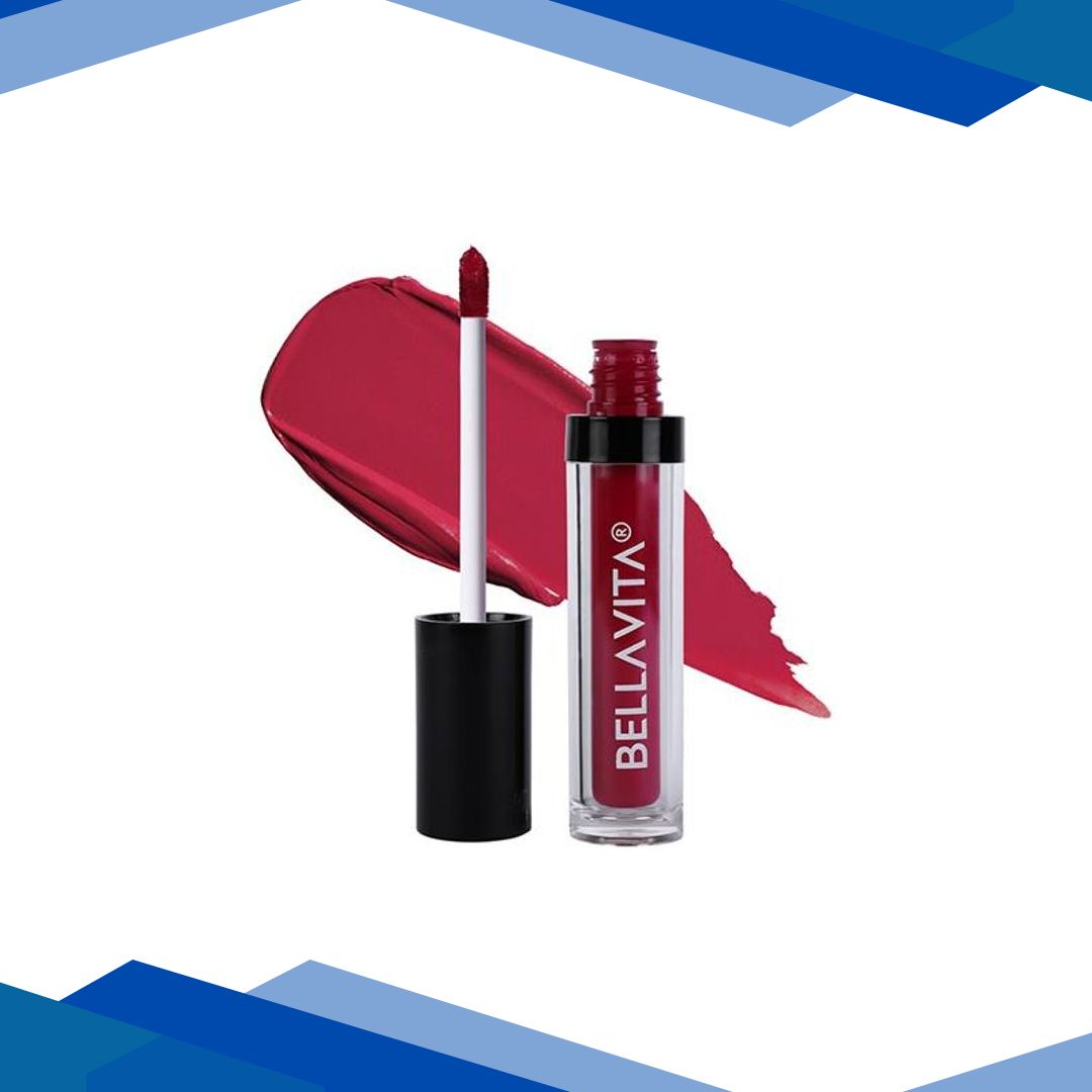 Bellavita Kiss-Proof Liquid Lipstick Pink Pout 4.5 ml