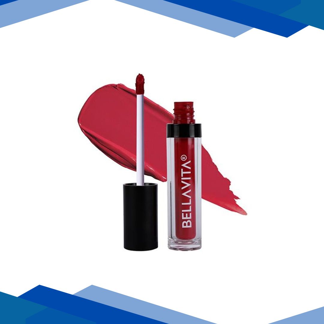Bellavita Kiss-Proof Liquid Lipstick Wine Stain 4.5 ml