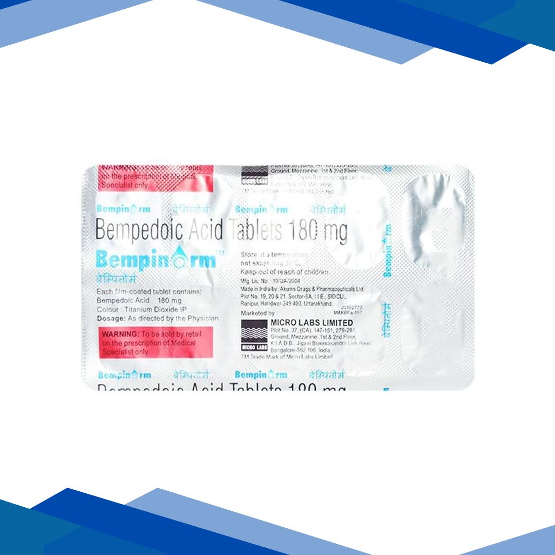 BEMPINORM 180 Tablet 10’s