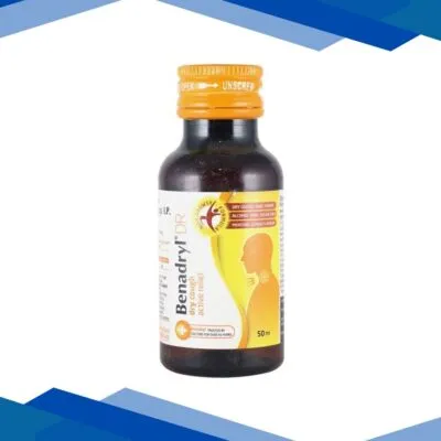 Benadryl DR Dry Cough Active Relief Syrup 50ml