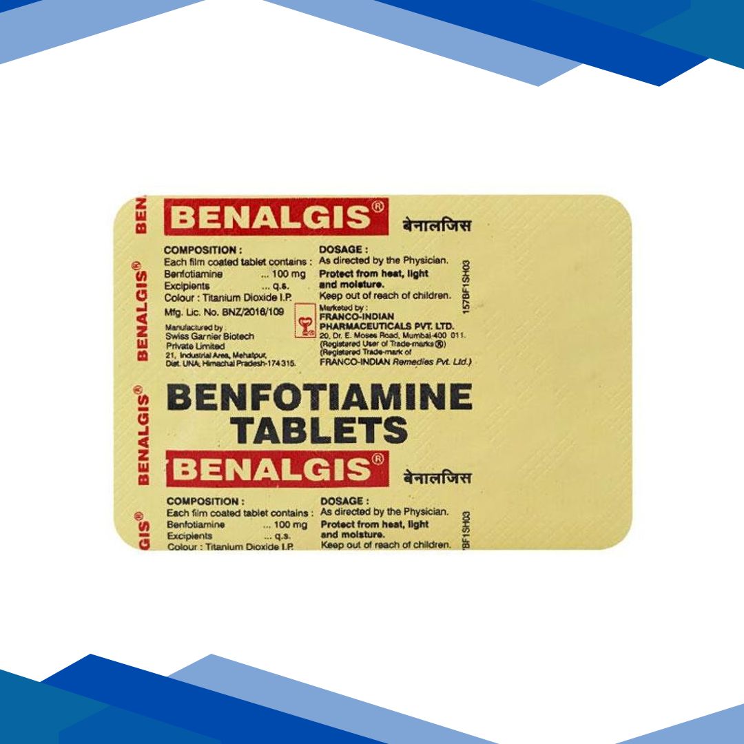 Benalgis 100mg Tablet 10’S