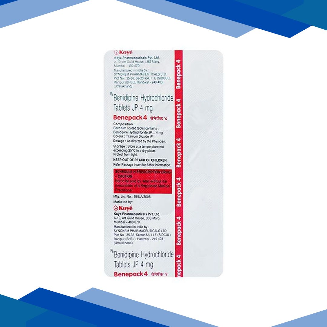 BENEPACK 4mg Tablet 15’s