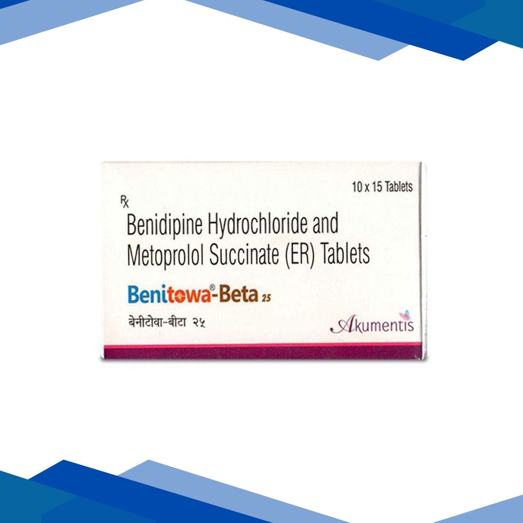 BENITOWA BETA 25mg Tablet 15’s