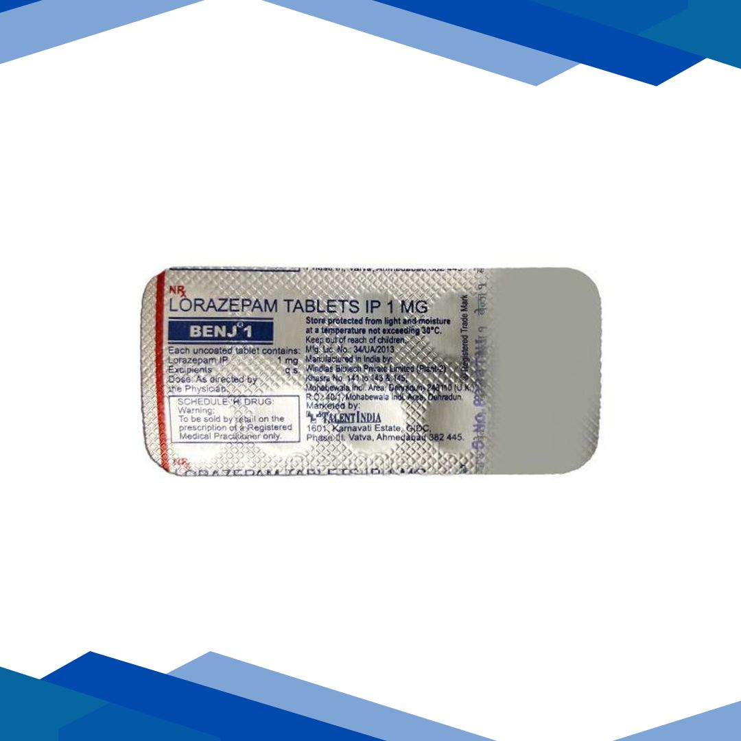 Benj 1mg Tablet 10’S