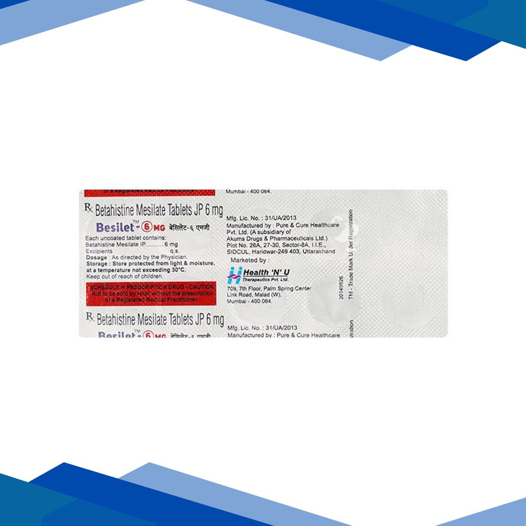 BESILET 6mg Tablet 10’s