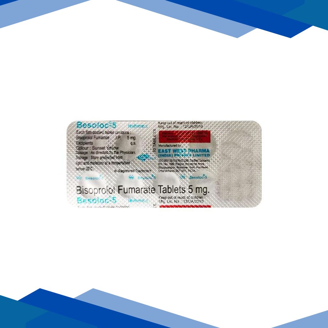 Besoloc 5mg Tablet 10’S