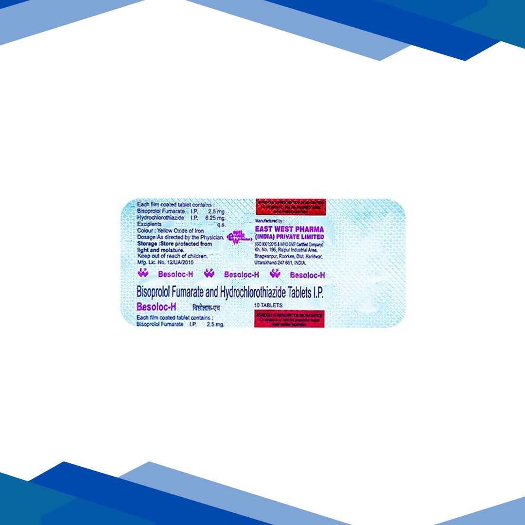 Besoloc H 2.5mg Tablet 10’S