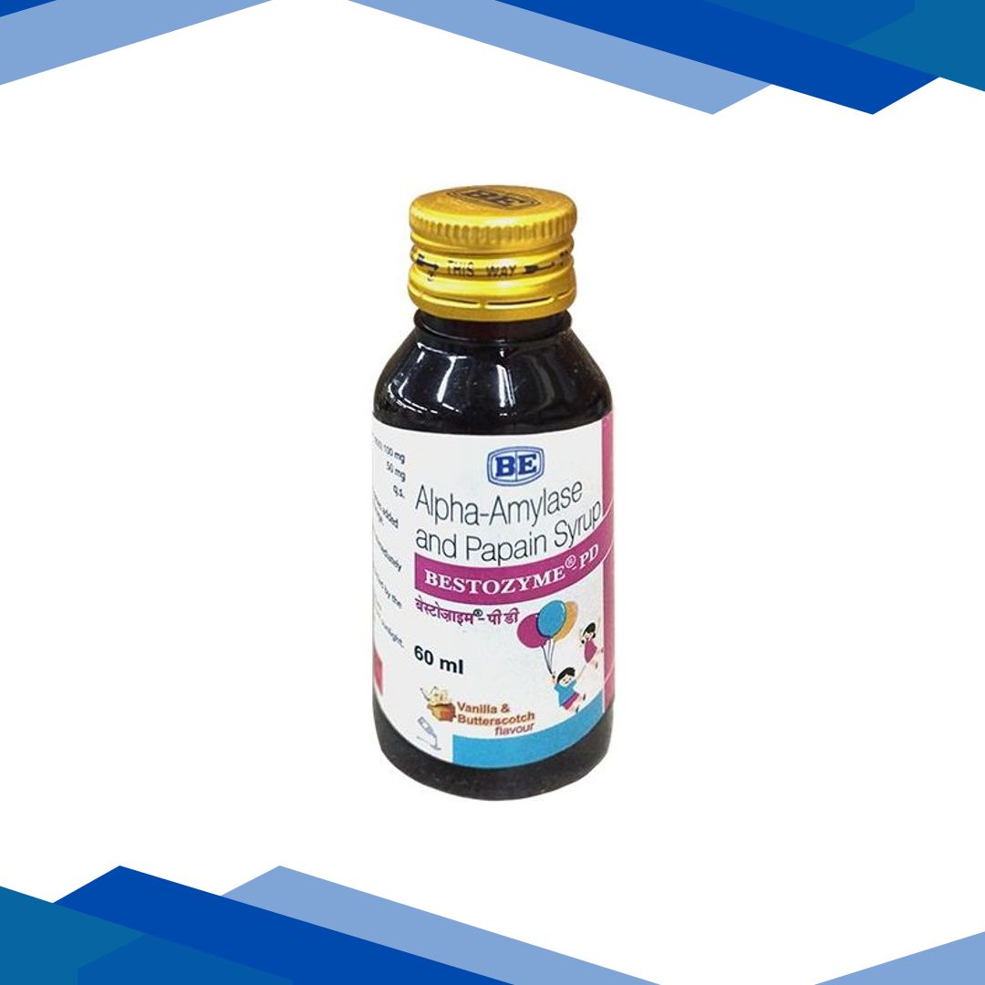 BESTOZYME PD VANILLA & BUTTERSCOTCH FLAVOUR Syrup 60ml