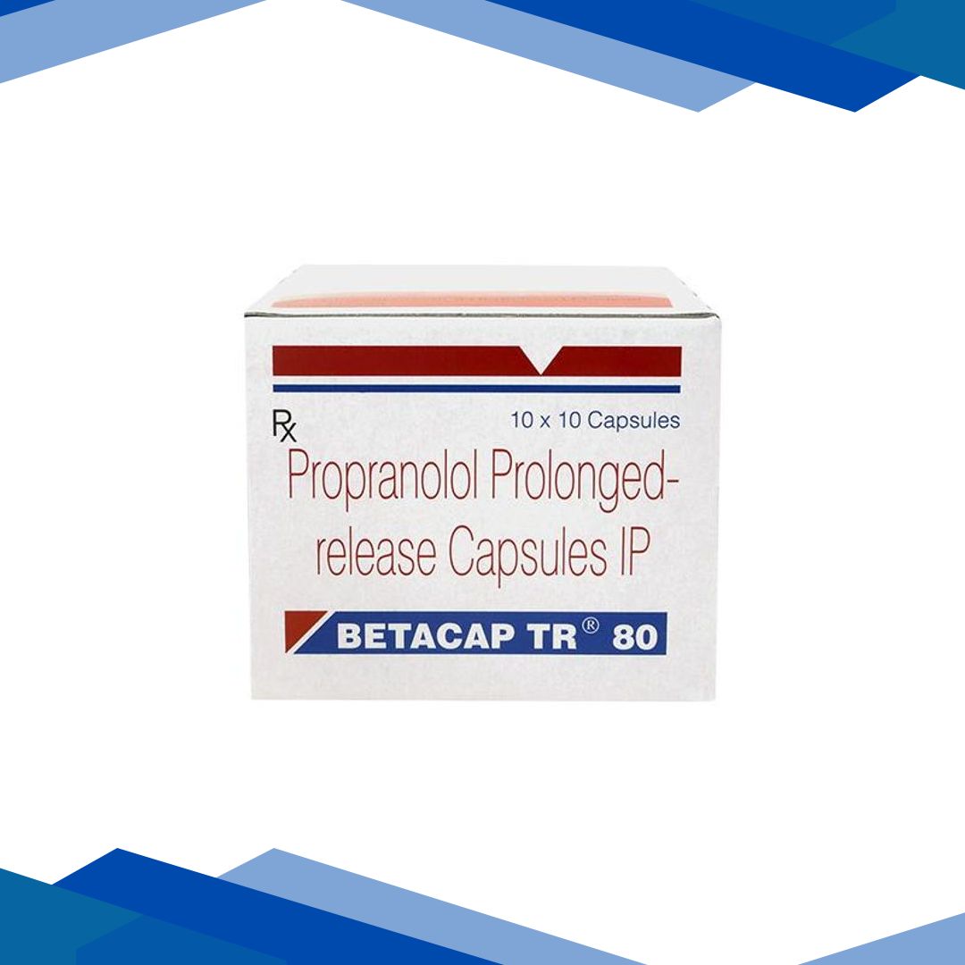 Betacap TR 80mg Capsule 10’S