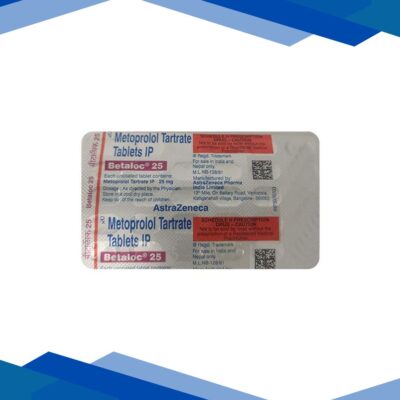 Betaloc 25mg Tablet 30’S