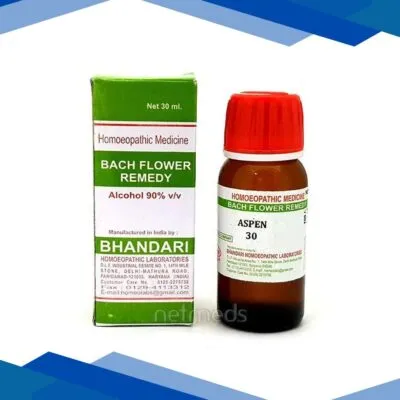 Bhandari Bach Flower Aspen 30 Liquid 30 ml