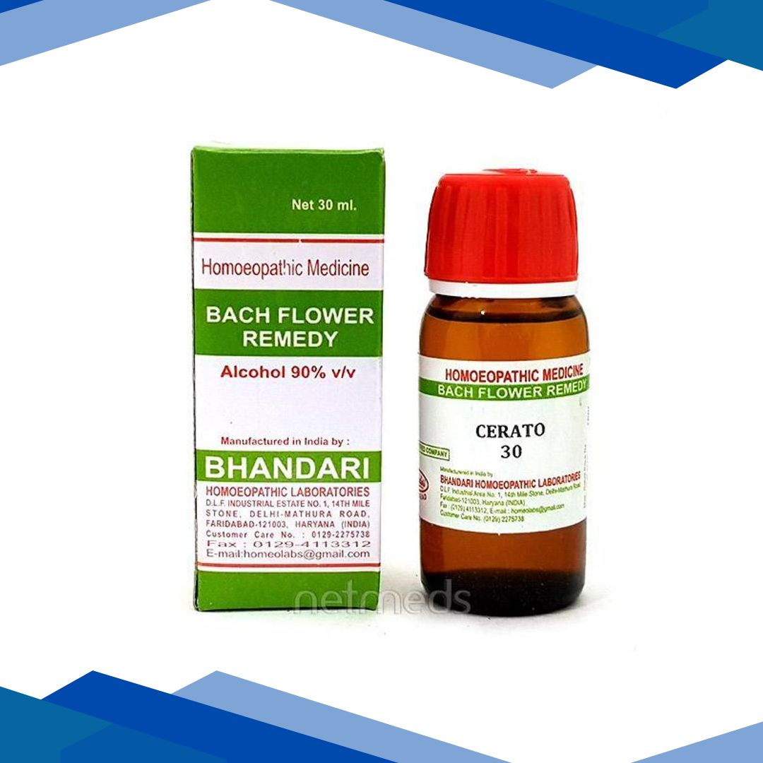 Bhandari Bach Flower Cerato 30 Liquid 30 ml
