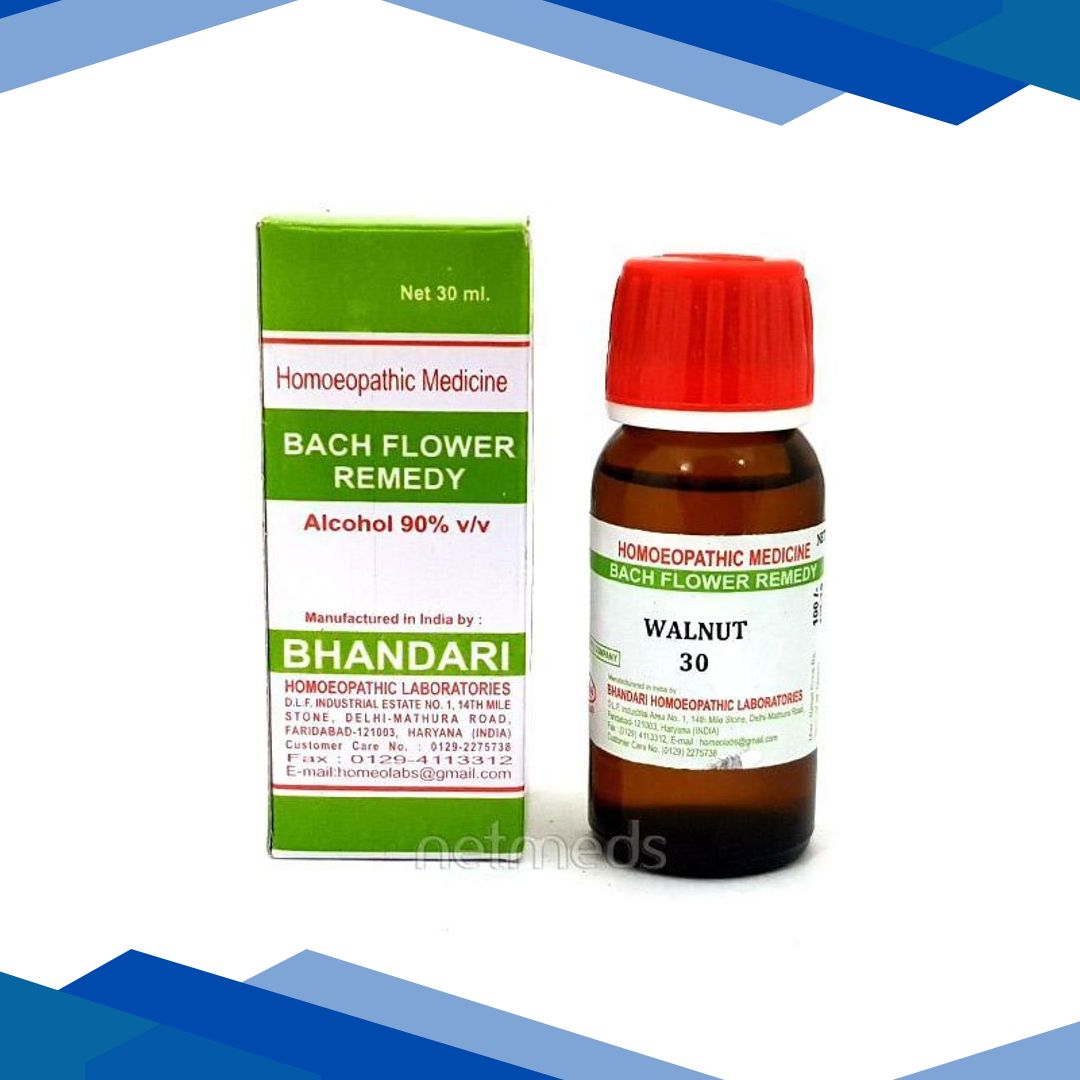 Bhandari Bach Flower Walnut 30 Liquid 30 ml