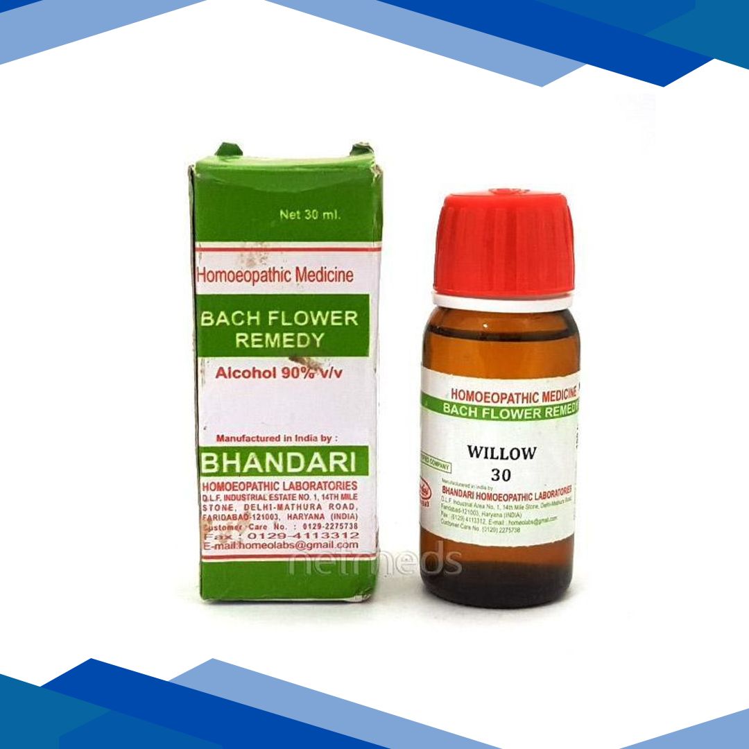 Bhandari Bach Flower Willow 30 Liquid 30 ml