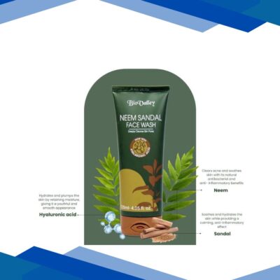 Bhargava Phytolab Neem Sandal Facewash 120 ml