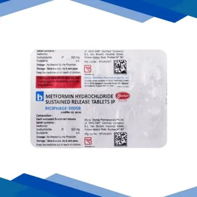 Biciphage 500 SR Tablet 10’S