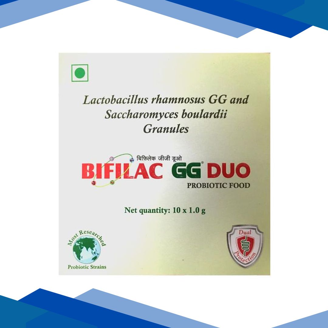 BIFILAC GG DUO Vanilla flavour Granules 1gm