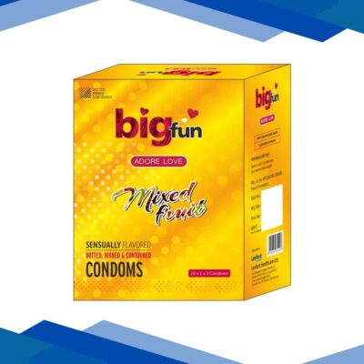 Bigfun Condoms – Mixed Fruit 3’s