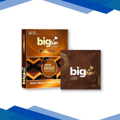 Bigfun Condoms – Tempting Chocolate 3’s