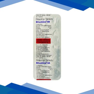 BILASHINE 40mg Tablet 10’s