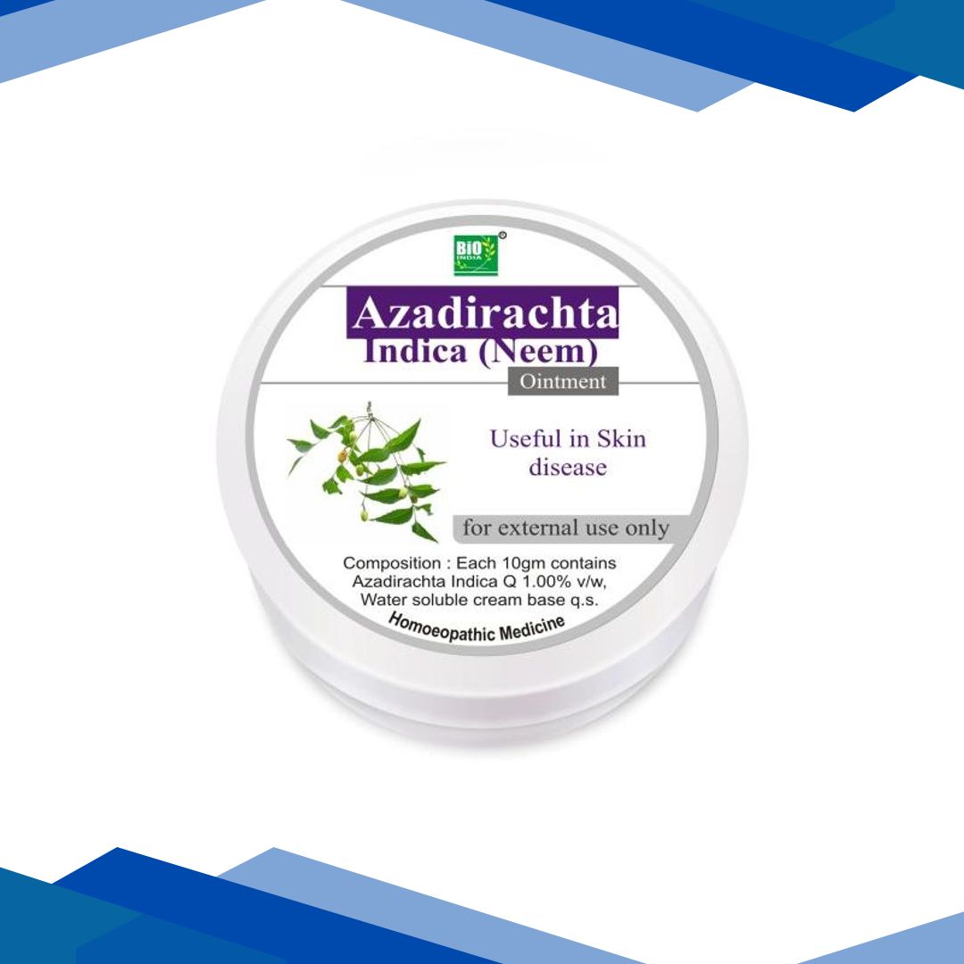 Bio-India’s Azardiracta Indica (Neem) Ointment 30 gm