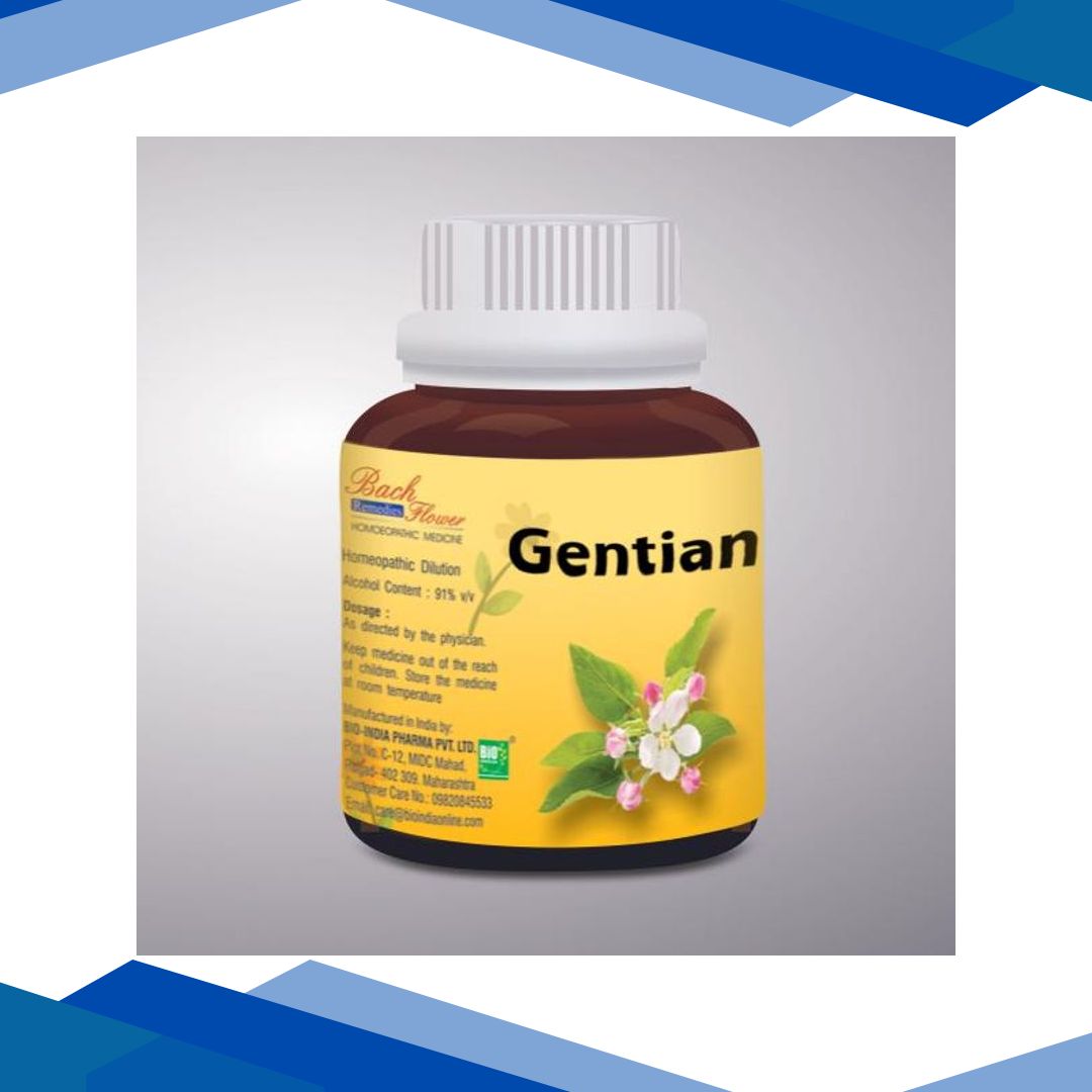 Bio-India’s Bach Flower – Gentian 100 ml