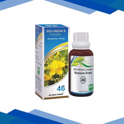 Bio-India’s Backache Drops 46 30 ml