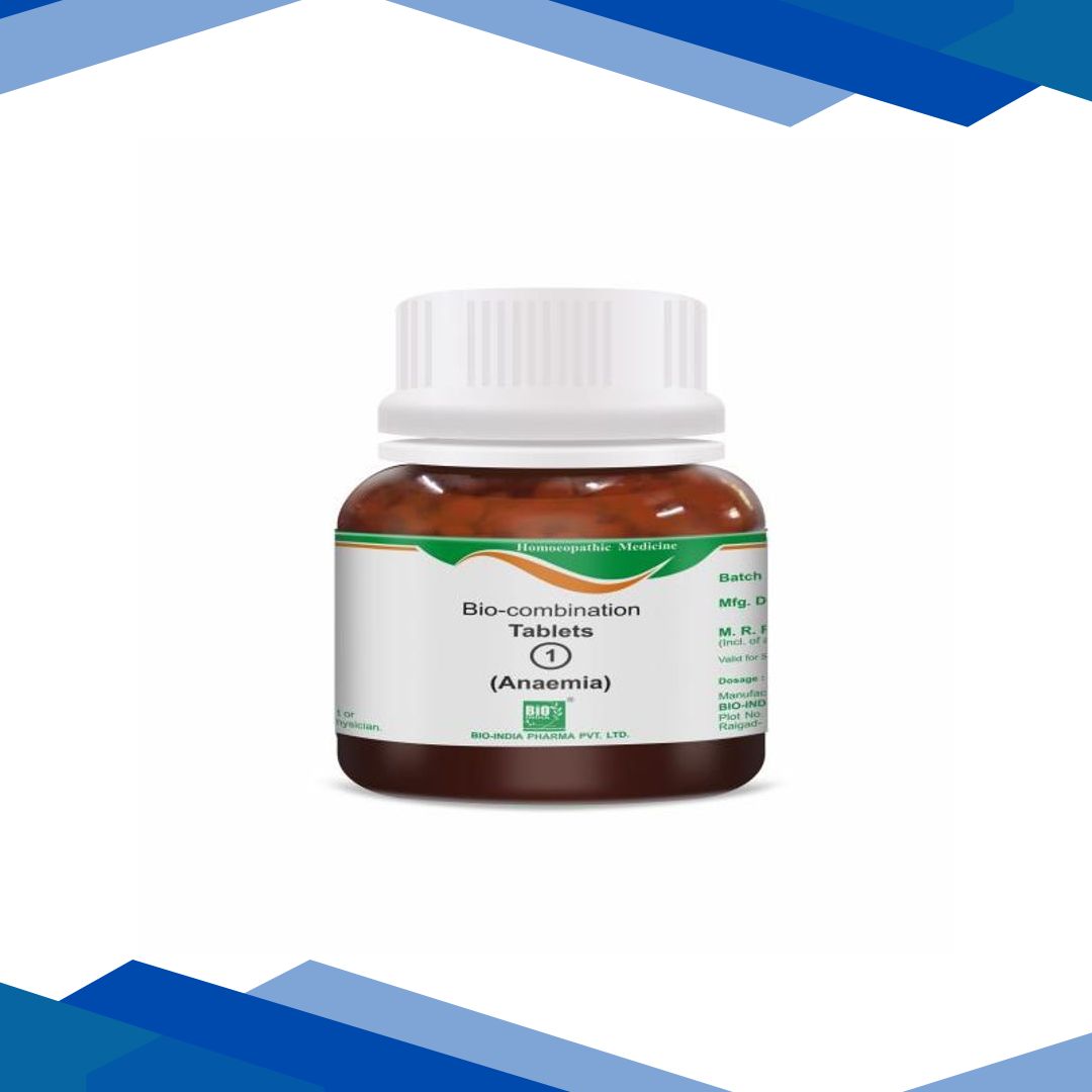 Bio-India’s Bio-combination 1 Tablet 25 gm