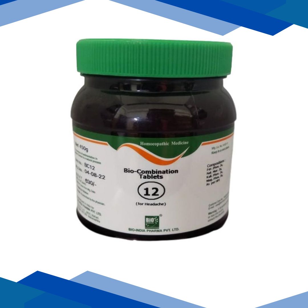 Bio-India’s Bio-combination 12 Tablet 450 gm
