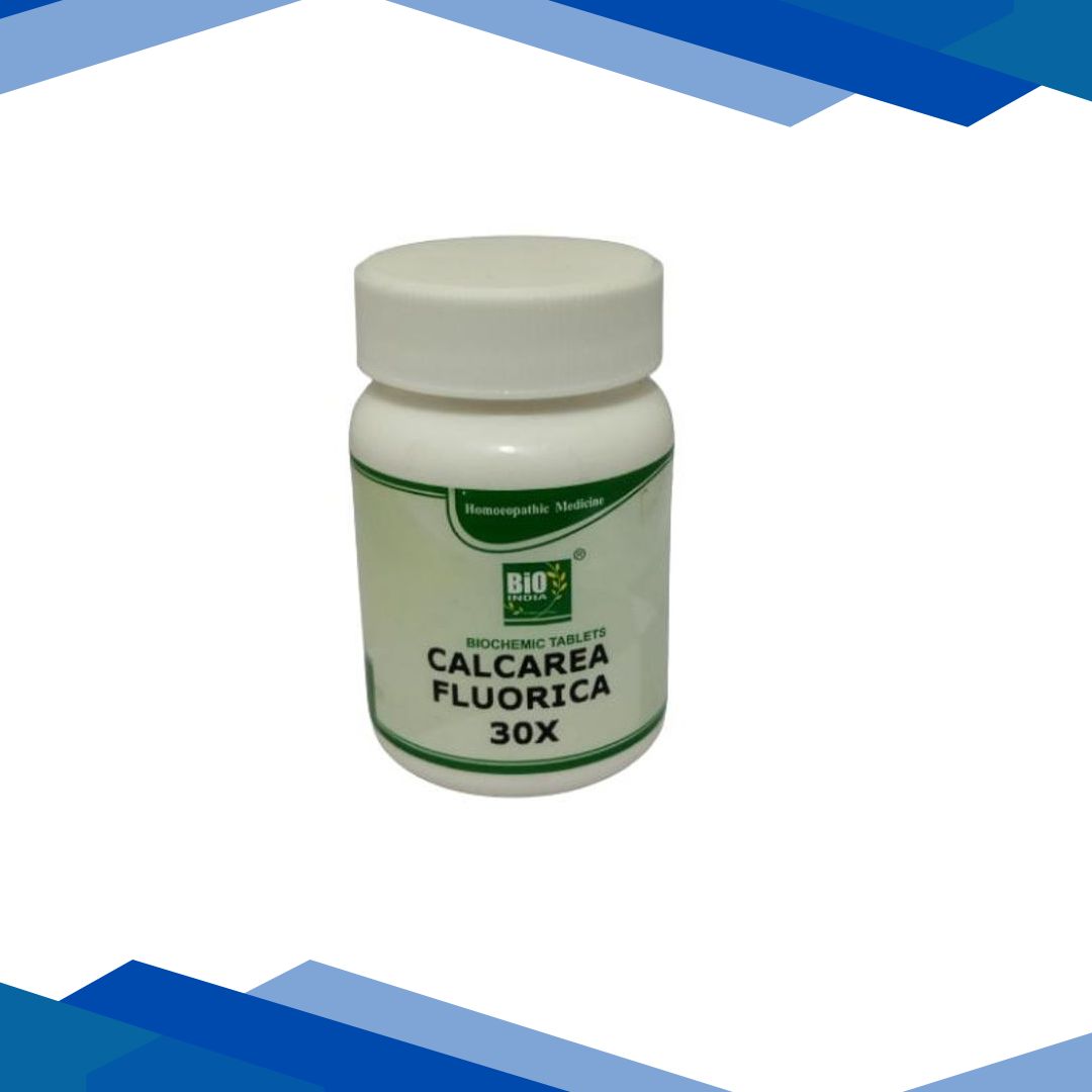 Bio-India’s Biochemic Tablet – Calcarea Fluorica 30X 25 gm