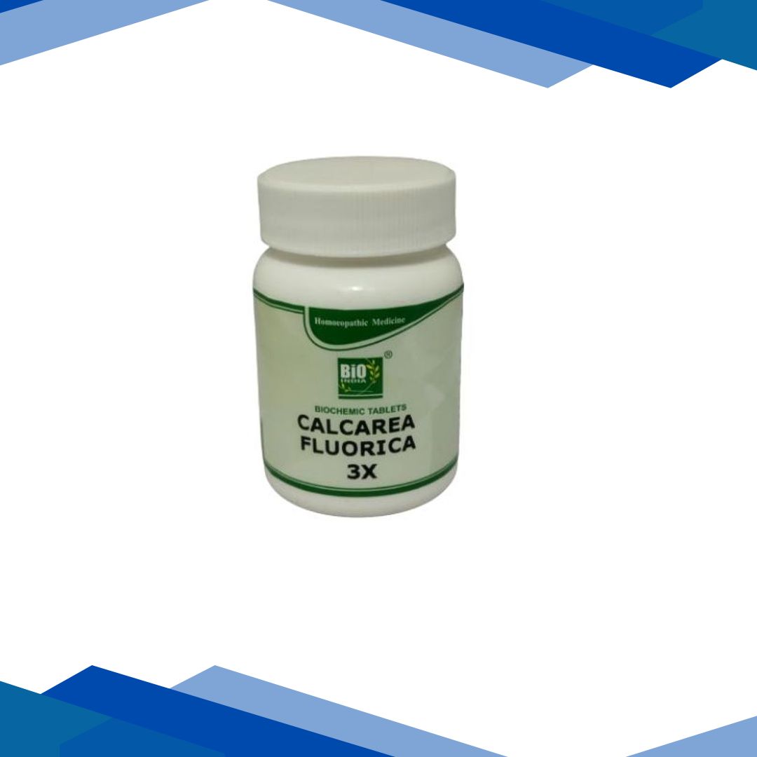 Bio-India’s Biochemic Tablet – Calcarea Fluorica 3X 25 gm
