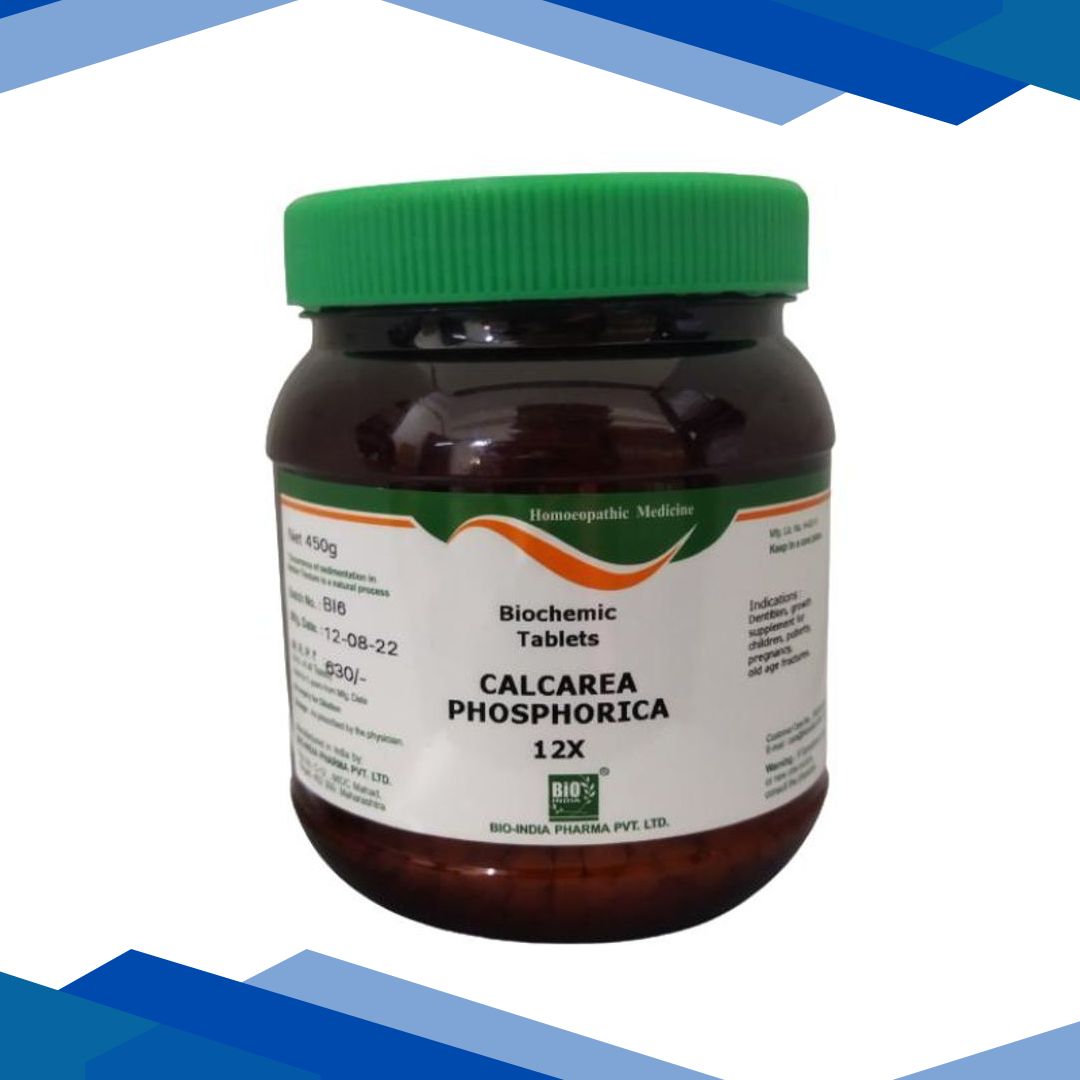 Bio-India’s Biochemic Tablet – Calcarea Phosphoric 12X 450 gm