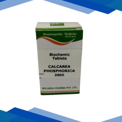 Bio-India’s Biochemic Tablet – Calcarea Phosphoric 200X 25 gm