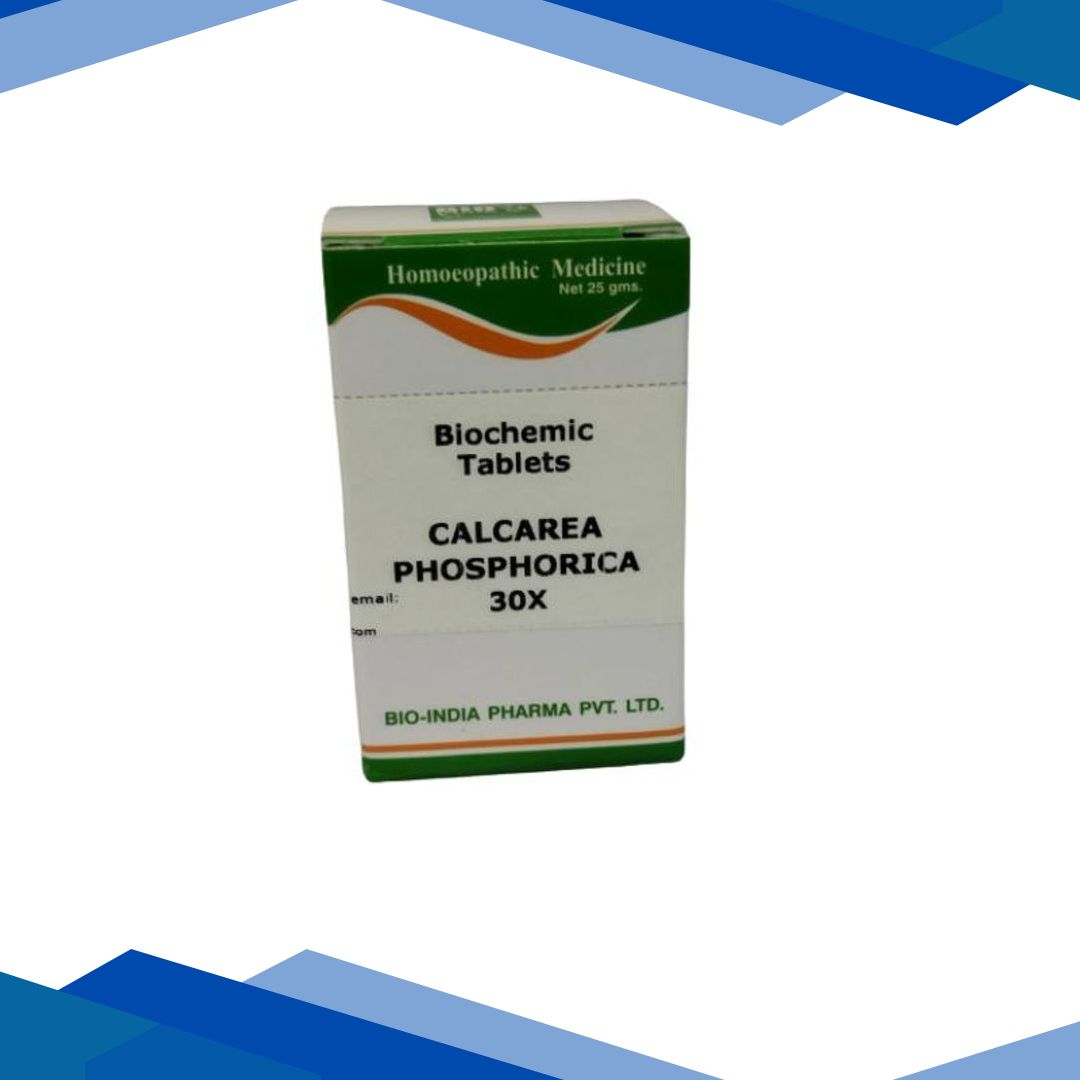 Bio-India’s Biochemic Tablet – Calcarea Phosphoric 30X 25 gm
