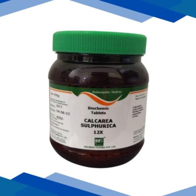 Bio-India’s Biochemic Tablet – Calcarea Sulphurica 12X 450 gm