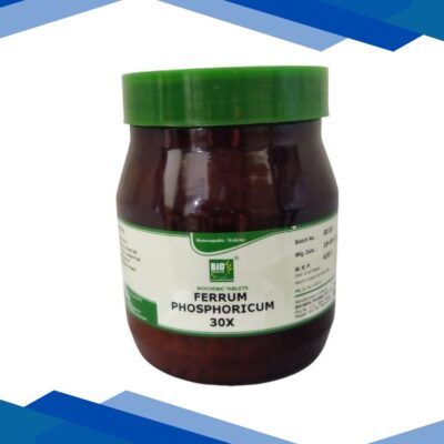 Bio-India’s Biochemic Tablet – Ferrum Phosphoricum 30X 450 gm