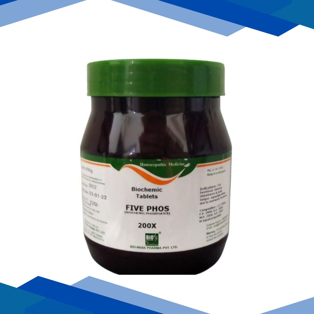 Bio-India’s Biochemic Tablet – Five Phos 200X 450 gm