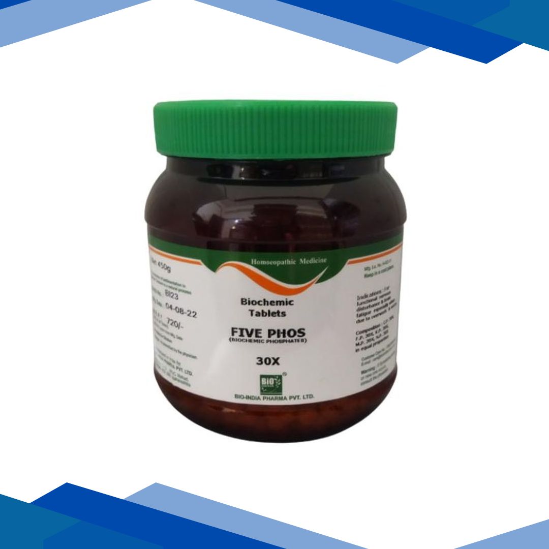 Bio-India’s Biochemic Tablet – Five Phos 30X 450 gm