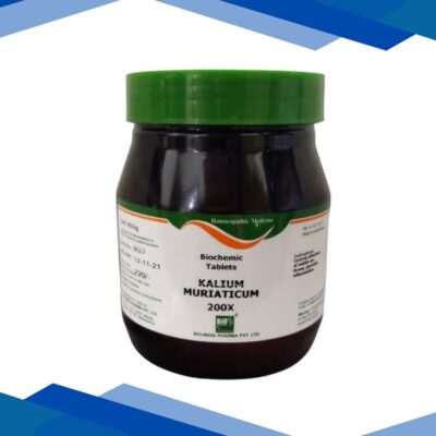 Bio-India’s Biochemic Tablet – Kalium Muriaticum 200X 450 gm