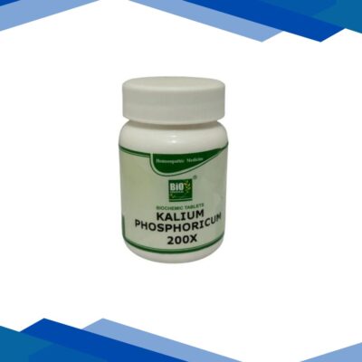 Bio-India’s Biochemic Tablet – Kalium Phosphoricum 200X 25 gm