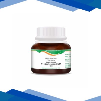 Bio-India’s Biochemic Tablet – Kalium Phosphoricum 6X 25 gm