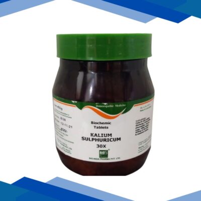 Bio-India’s Biochemic Tablet – Kalium Sulphuricum 30X 450 gm