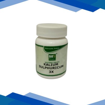 Bio-India’s Biochemic Tablet – Kalium Sulphuricum 3X 25 gm