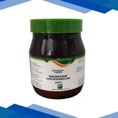 Bio-India’s Biochemic Tablet – Magnesium Phosphoricum 200X 450 gm