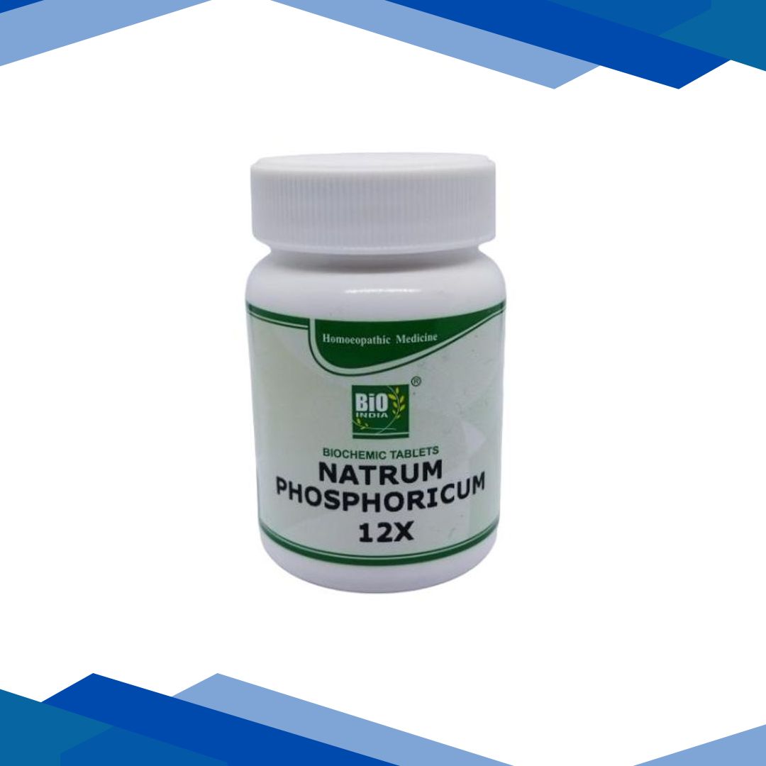 Bio-India’s Biochemic Tablet – Natrum Phosphoricum 12X 25 gm
