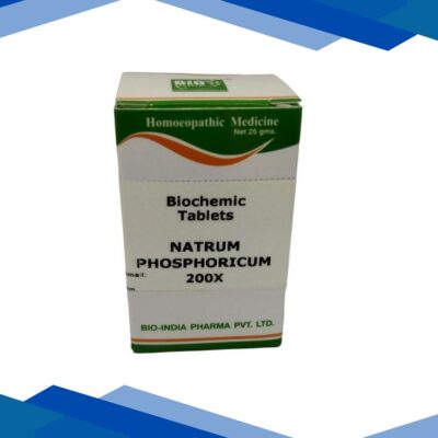Bio-India’s Biochemic Tablet – Natrum Phosphoricum 200X 25 gm