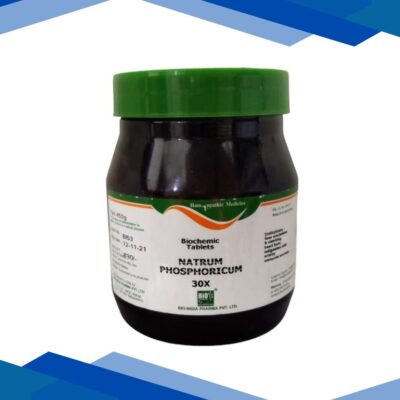 Bio-India’s Biochemic Tablet – Natrum Phosphoricum 30X 450 gm
