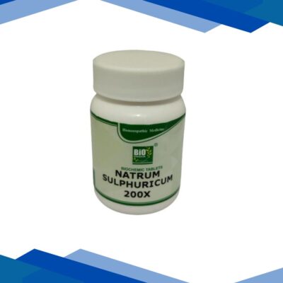 Bio-India’s Biochemic Tablet – Natrum Sulphuricum 200X 25 gm