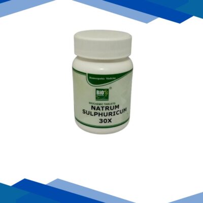 Bio-India’s Biochemic Tablet – Natrum Sulphuricum 30X 25 gm